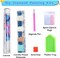 Pink Bookstore Diamond Painting Kit for Adults – 5D DIY Diamond Art by Numbers, Full Round Drill Diamond Painting for Home Wall Decor, 13.8 x 13.8 in